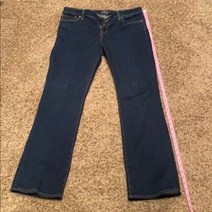 Lucky boot cut jeans.